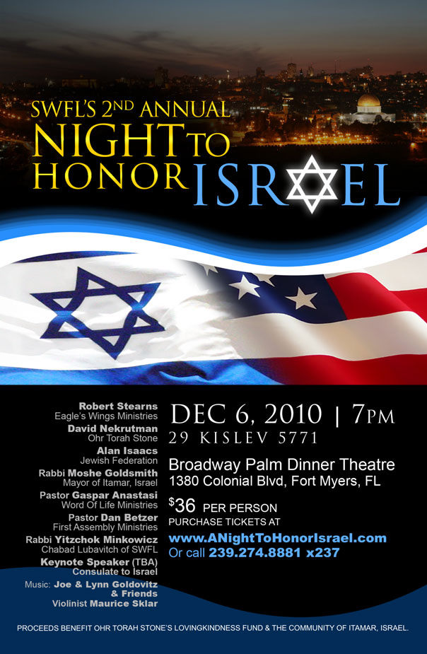 Covenant with Israel 2010 poster