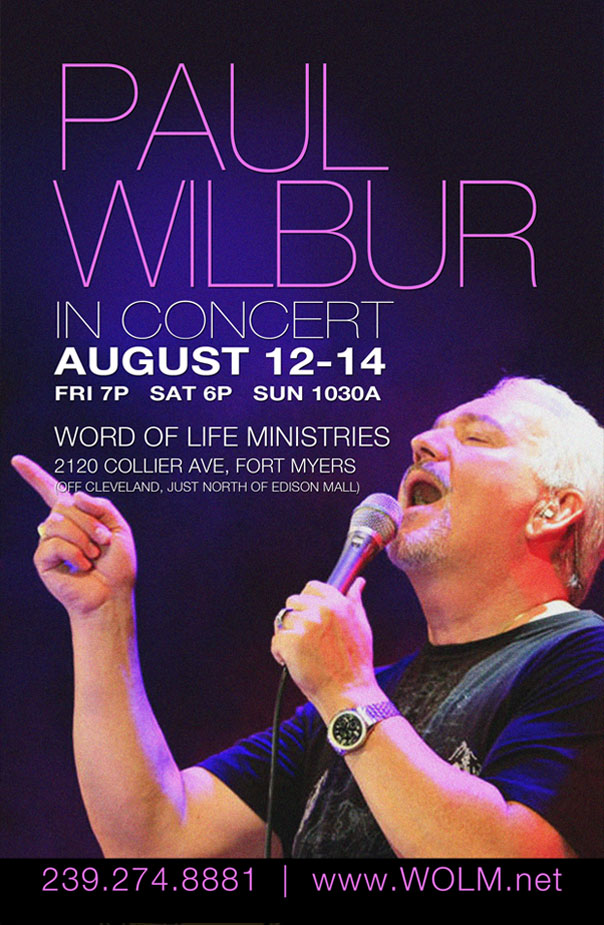 Paul Wilbur poster